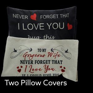 Unbranded Set of Two Pillow Covers